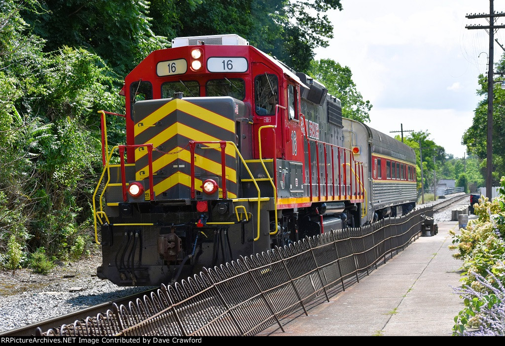 Virginia Scenic Railway Eastbound Excursion 